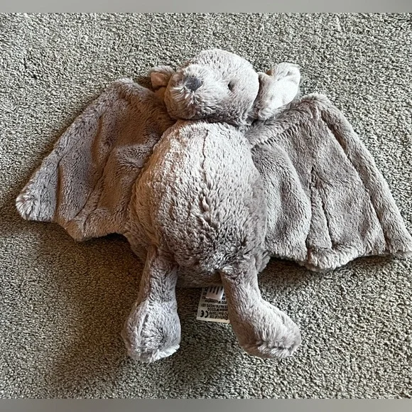 Jellycat Retired/Rare Bashful Bat Halloween Plush - Picture 4 of 10